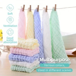 Baby Muslin Washcloth Set